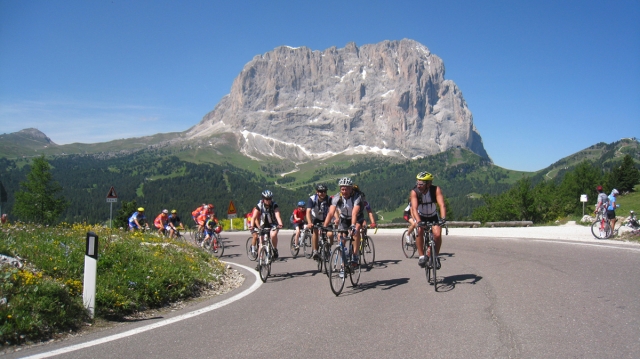111,5 Kilometer Länge und 3.318 Höhenmeter: Der Gröden Bike Marathon ist ein Radsport-Event der Extr