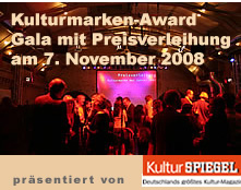 Kulturmarken-Award 2008 - Der Kultur-Marketing-Preis