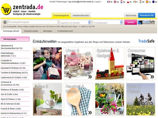 Die neuen Einkäuferwelten auf zentrada bündeln Angeboteähnlich einer Fachmesse Die neuen Einkäuferwelten auf zentrada bündeln Angeboteähnlich einer Fachmesse