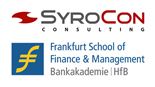 Kooperation: SyroCon und Frankfurt School of Finance & Management. Kooperation: SyroCon und Frankfurt School of Finance & Management.