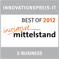 Auszeichnung Innovationspreis-IT BEST OF 2012 Auszeichnung Innovationspreis-IT BEST OF 2012