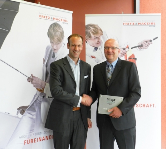 Peter Goldbrunner, Director Partner Sales Germany bei Citrix (li.), und Frank Haines, Geschäftsführe Peter Goldbrunner, Director Partner Sales Germany bei Citrix (li.), und Frank Haines, Geschäftsführe