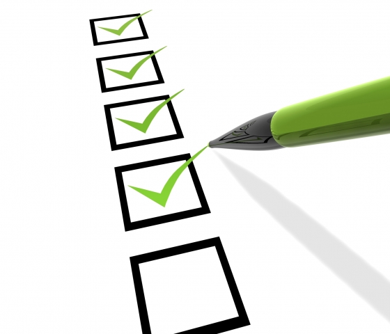 Checkliste für Kuren Checkliste für Kuren