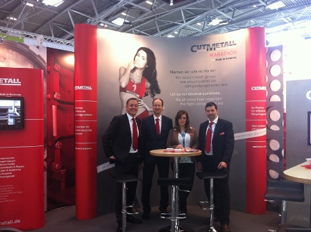 Messeteam der CutMetall Komponenten GmbH Messeteam der CutMetall Komponenten GmbH