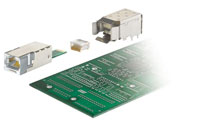 X|Synergy-System, geschirmtes RJ45-Modul mit Magnetics X|Synergy-System, geschirmtes RJ45-Modul mit Magnetics