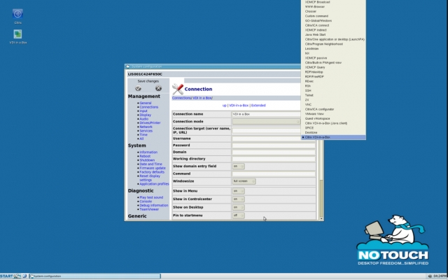 Screenshot Stratodesk NoTouch Desktop (www.stratodesk.de) Screenshot Stratodesk NoTouch Desktop (www.stratodesk.de)