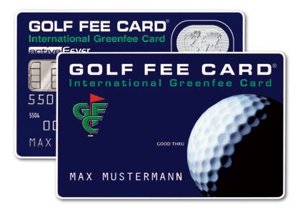 Golf Fee Card - weltweit unbestrittene Nr. 1 unter den Golf-Servicekarten Golf Fee Card - weltweit unbestrittene Nr. 1 unter den Golf-Servicekarten