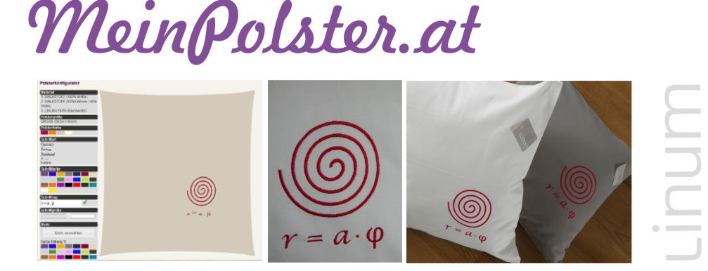 Per Klick zum individuellen Kissen - MeinPolster.at Per Klick zum individuellen Kissen - MeinPolster.at