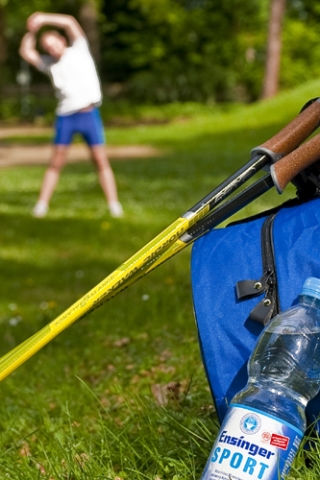 Moderat betriebener Sport hält fit und gesund