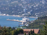 Jalta mit Hafen Jalta mit Hafen