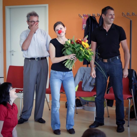 Einer der Punkte im Personalentwicklungsprogramm bei ePunkt: Humortraining