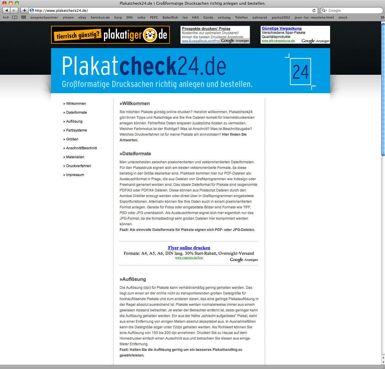Tipps für Onlinebesteller: So präsentiert sich plakatcheck24.de als Informationsportal für Plakat-Be Tipps für Onlinebesteller: So präsentiert sich plakatcheck24.de als Informationsportal für Plakat-Be