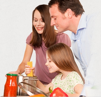 Kochen im Familienkreis Kochen im Familienkreis