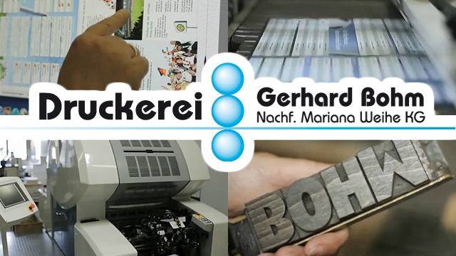 Druckerei Bohm in Berlin Zehlendorf (Weihe KG)