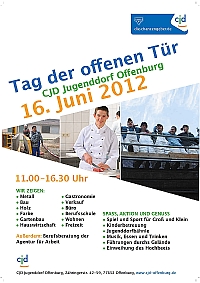 Informieren, staunen, genießen - am Tag der offenen Tür im CJD Jugenddorf Offenburg. Informieren, staunen, genießen - am Tag der offenen Tür im CJD Jugenddorf Offenburg.