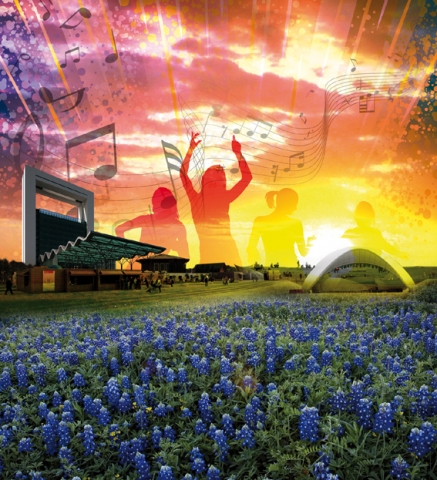 Während der Sommerwochen präsentiert die FLORIADE 2012 attraktive Live-Konzerte unter freiem Himmel.