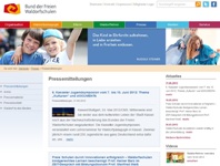 Screeenshot Homepage BdFWS