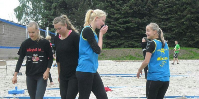 Gute Stimmung  bei den Trikot.com Beach-Volleys
