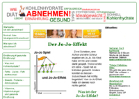 Screenshot Jo-Jo-Effekt-Seite Screenshot Jo-Jo-Effekt-Seite
