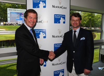 George O?Grady, Geschäftsführer der European Tour, und Hugues Lechanoine, Generaldirektor der Baron George O?Grady, Geschäftsführer der European Tour, und Hugues Lechanoine, Generaldirektor der Baron