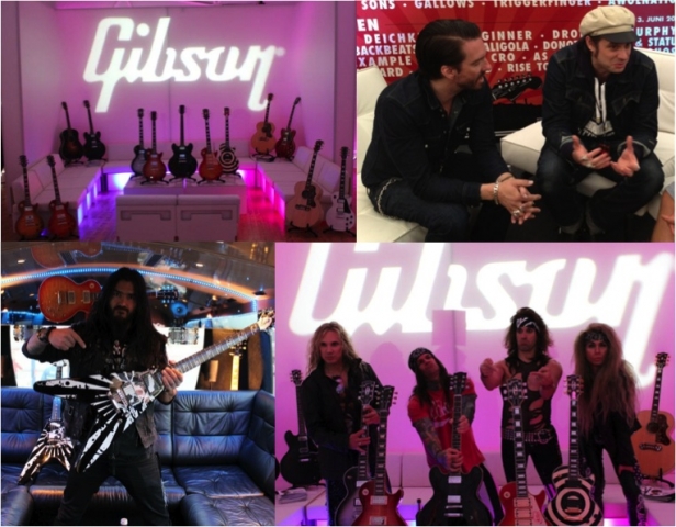 Gibson bei Rock am Ring 2012 Gibson bei Rock am Ring 2012