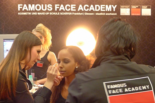 Die Visagistenschule Famous Face Academy auf der Berufsbildungsmesse Rhein/Main