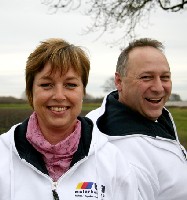 Das Ehepaar Beil freut sich über ihre Website des Monats.