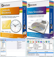 Franzis Disk Doctors Outlook Recovery und Data Shredder