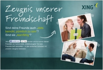 TLGG setzt Facebook App?Zeugnis unserer Freundschaft? für XING um TLGG setzt Facebook App?Zeugnis unserer Freundschaft? für XING um