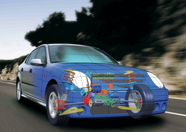 Modell eines Autos