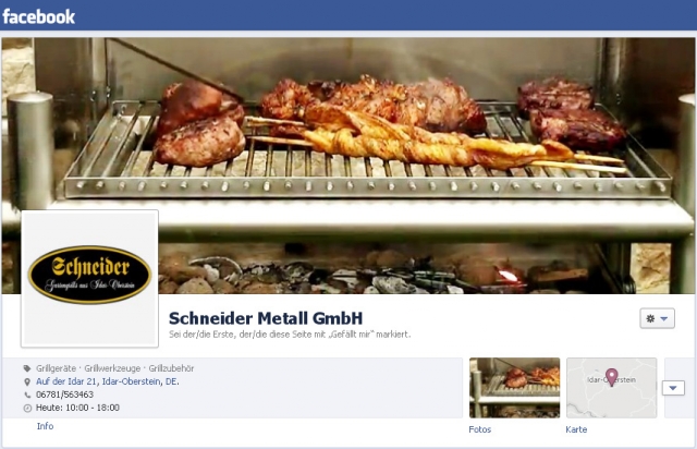 Schneider Metall GmbH auf Facebook Schneider Metall GmbH auf Facebook