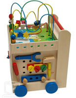 Der fahrbare Motorikwürfel - Für die Kleinsten das spielerische Rundum-Sorglos-Paket!
