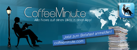Titelbild CoffeeMinute. Bildnachweis: CoffeeMinute, CrossInvest Venture Partners