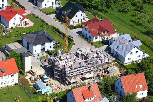 Acht Eigentumswohnungen entstehen in Herbrechtingen, Stockbrunnenweg 2 Foto: Geyer Luftbild Acht Eigentumswohnungen entstehen in Herbrechtingen, Stockbrunnenweg 2 Foto: Geyer Luftbild