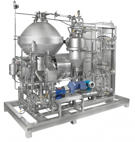 Alfa Laval MBPX 810H Hochgeschwindigkeits-Separatorsystem für den Einsatz in mikrobiologischen Proze