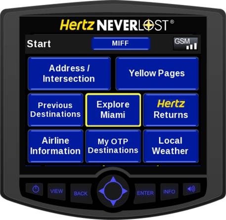 Hertz NeverLost Hertz NeverLost