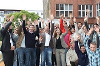 twago Team bejubelt Finanzierung twago Team bejubelt Finanzierung
