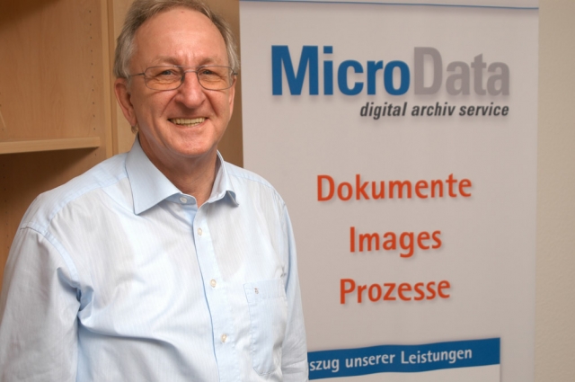Claus Krogmann, Geschäftsführer der MicroData GmbH