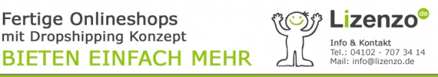 Schlüsselfertige Onlineshops mit Dropshipping - Bieten einfach mehr Schlüsselfertige Onlineshops mit Dropshipping - Bieten einfach mehr