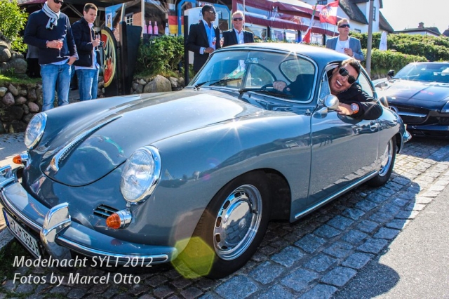 Michael Ammer im Porsche 356 Coupé Michael Ammer im Porsche 356 Coupé
