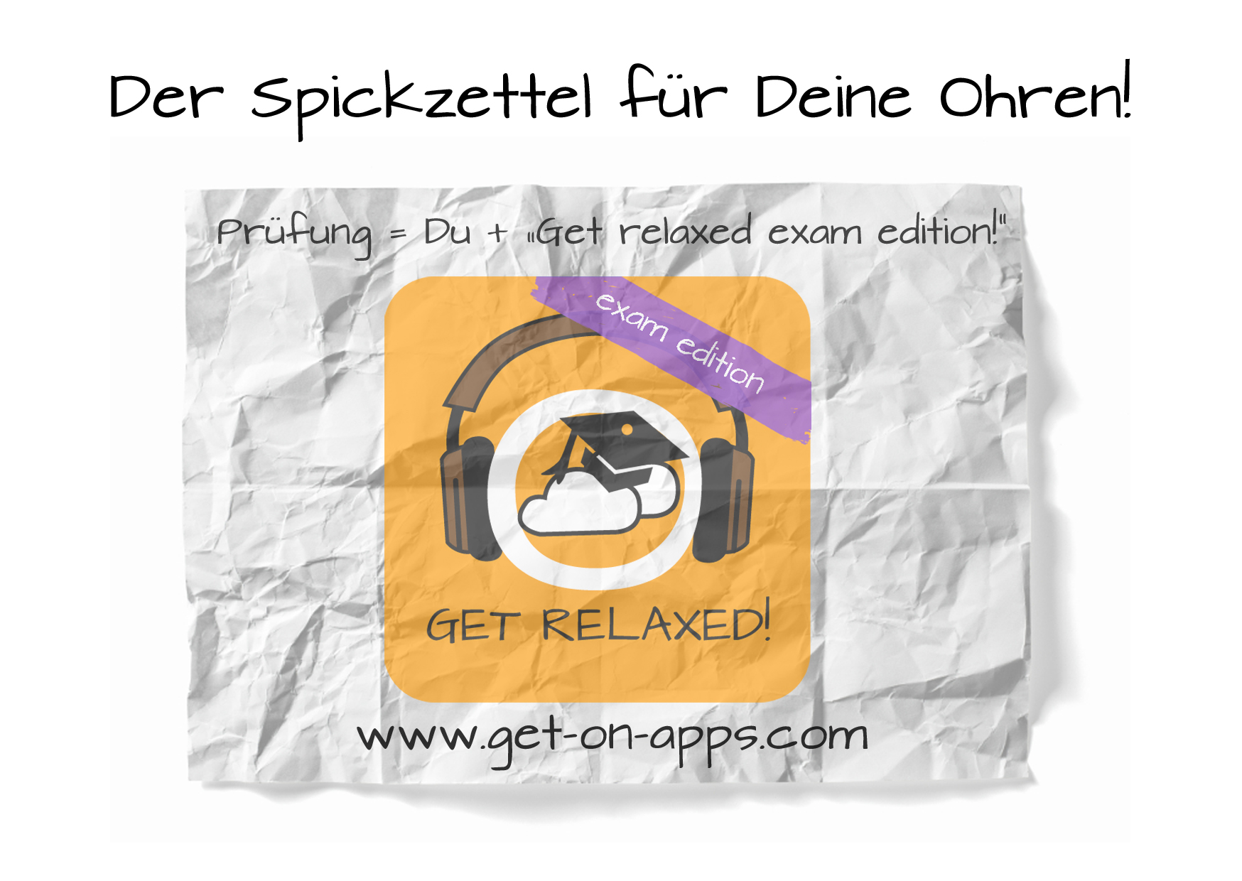 Entspannt in die Prüfung mit der neuen iPhone App Entspannt in die Prüfung mit der neuen iPhone App