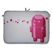 DIGITTRADE Laptoptasche Pink Robot
