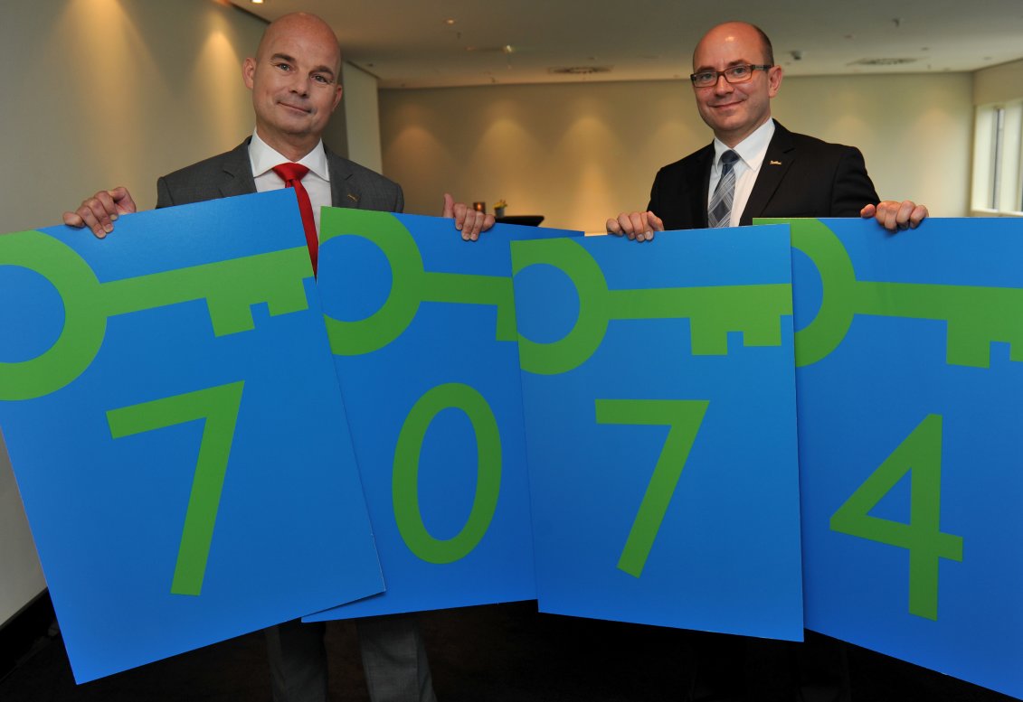 Willem van der Zee und Holger Herrmann Willem van der Zee und Holger Herrmann