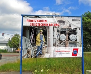 Deutschlandweite Plakataktion für Fachhändler von Hymer-Leichtmetallbau. Deutschlandweite Plakataktion für Fachhändler von Hymer-Leichtmetallbau.