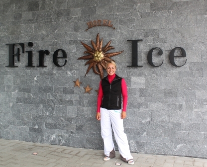Magdalena Neuner im Hotel in Düsseldorf/Neuss - dem Hotel Fire&Ice Magdalena Neuner im Hotel in Düsseldorf/Neuss - dem Hotel Fire&Ice