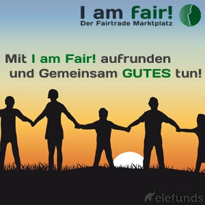 iamfair.de, Deutschlands erster Fairtrade-Marktplatz, rundet auf! iamfair.de, Deutschlands erster Fairtrade-Marktplatz, rundet auf!