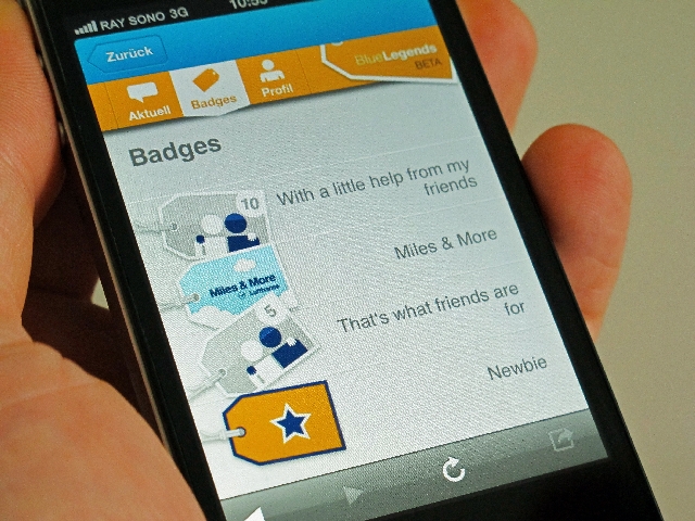 Die von Ray Sono entwickelte App Die von Ray Sono entwickelte App
