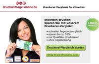 Etiketten drucken - günstig und schnell