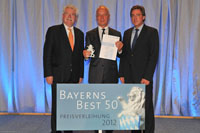 Franz Kessel, Vorstand der matrix technology AG, bei der Preisverleihung in der Bayer. Staatskanzlei Franz Kessel, Vorstand der matrix technology AG, bei der Preisverleihung in der Bayer. Staatskanzlei