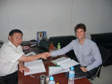 Vertragsunterzeichnung mit Henan Wanhua Investment Co. Ltd. Vertragsunterzeichnung mit Henan Wanhua Investment Co. Ltd.